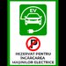 Placuta pentru rezervat pentru incarcarea masinilor electrice